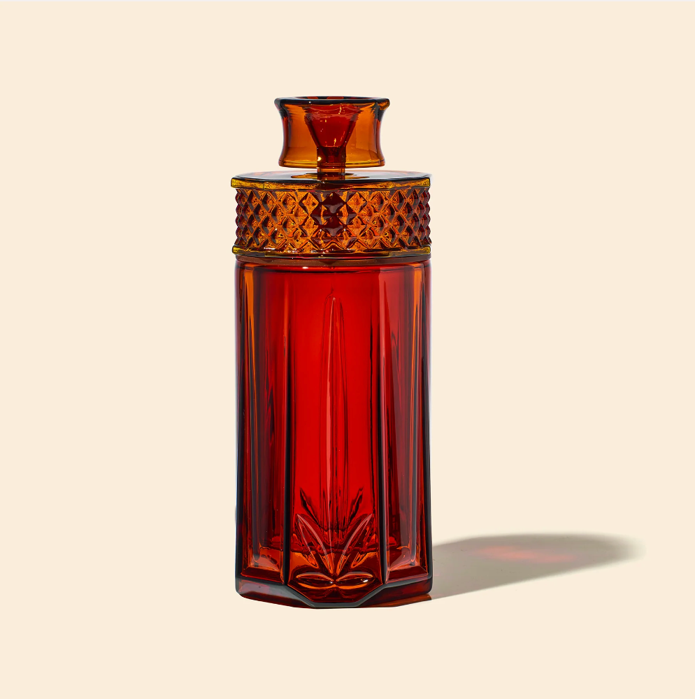 nwtn home vintage style highball gravity bong in baltic amber bliss shop chicago