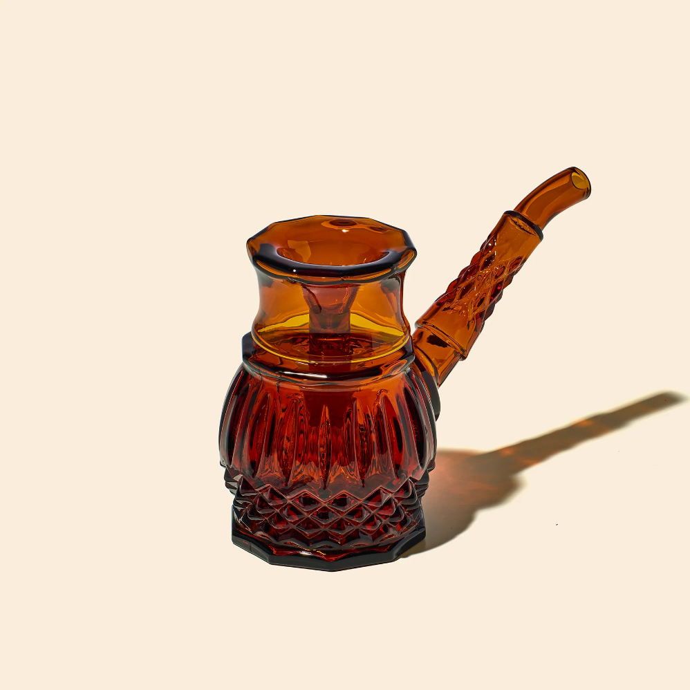 nwtn home vintage style highball bubbler in baltic amber bliss shop chicago