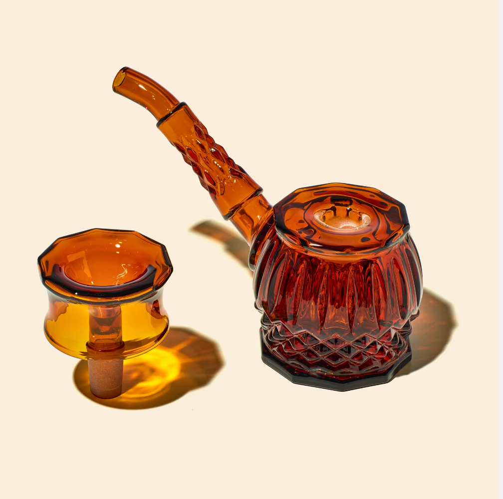 nwtn home vintage style highball bubbler in baltic amber bliss shop chicago