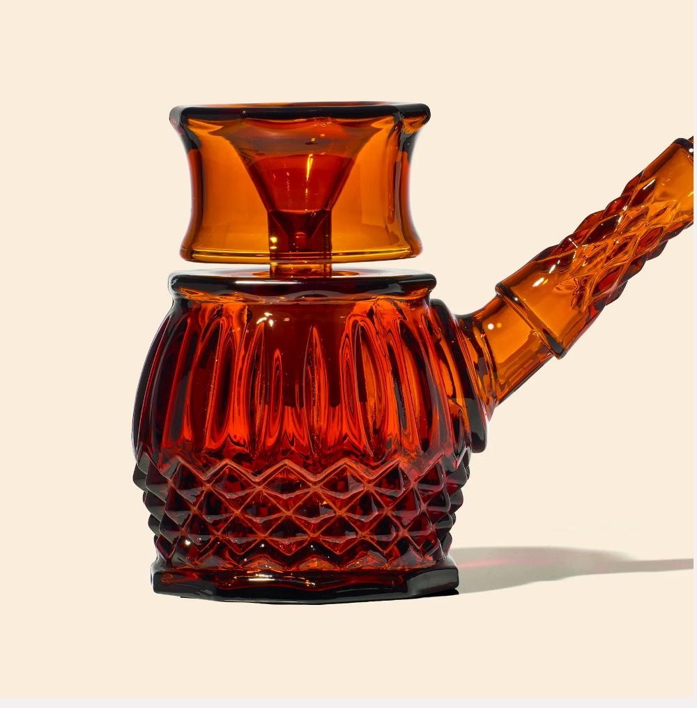 nwtn home vintage style highball bubbler in baltic amber bliss shop chicago