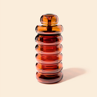 nwtn home bolla 3 piece gravity bong in baltic amber bliss shop chicago