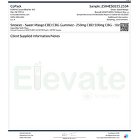 Mango CBD/CBG Gummiez 2.5:1 (10 pcs)