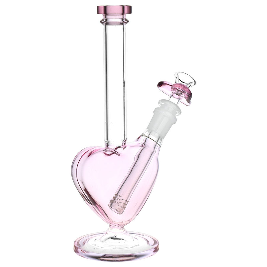 Pink Heart Water Pipe