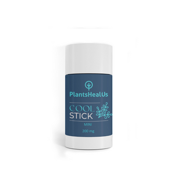 plants heal us 1oz mini hemp cool stick 200mg cbd roll on balm bliss shop chicago