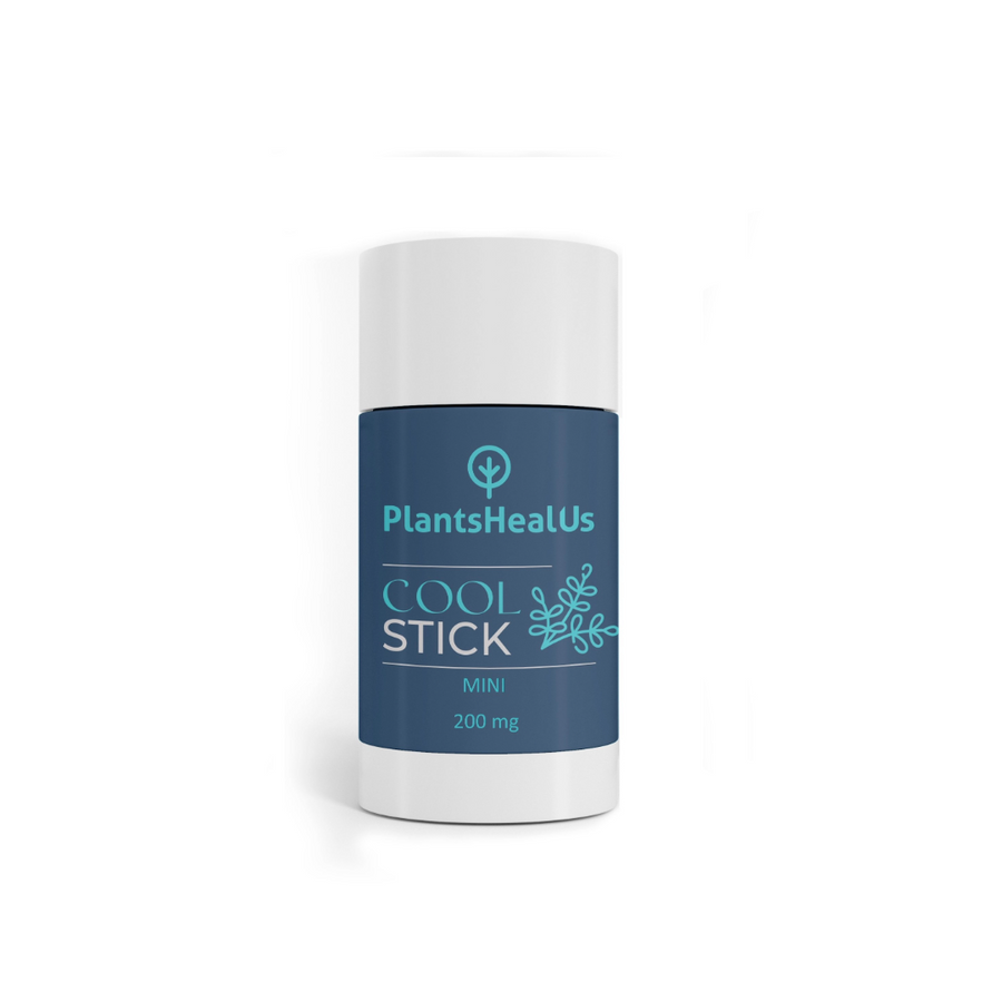 plants heal us 1oz mini hemp cool stick 200mg cbd roll on balm bliss shop chicago