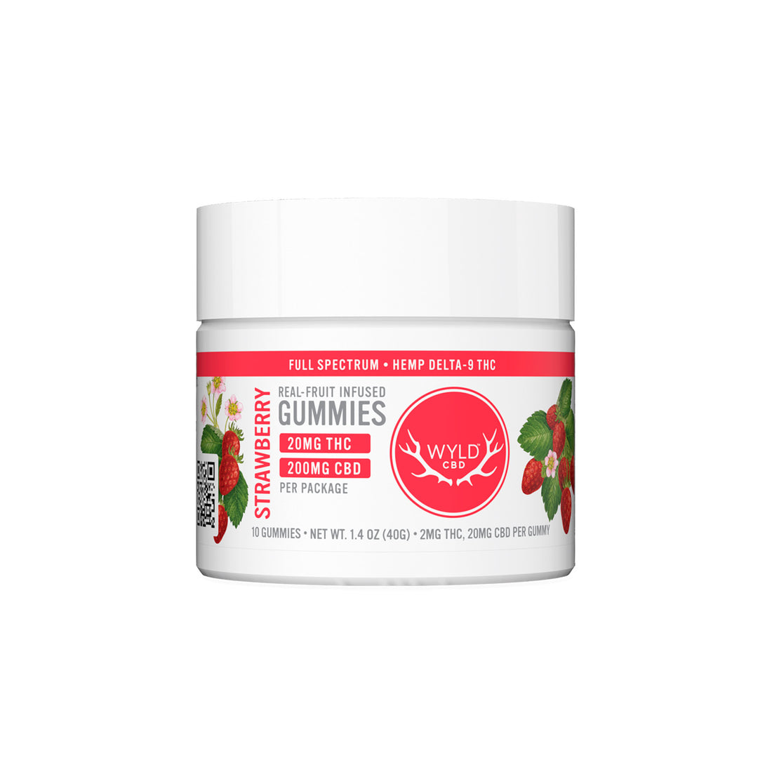 wyld hemp delta 9 thc cbd strawberry gummies bliss shop chicago