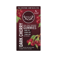 wyld hemp delta 9 cbd cbn thc dark cherry gummies for sleep bliss shop chicago
