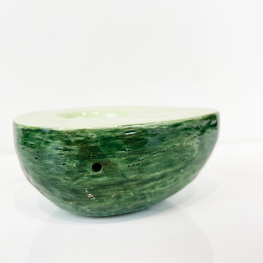 farbod ceramic avocado pipe bowl bliss shop chicago