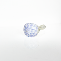 blue floral swirl hand pipe bliss shop chicago