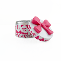 canna style pink bow grinder bliss shop chicago