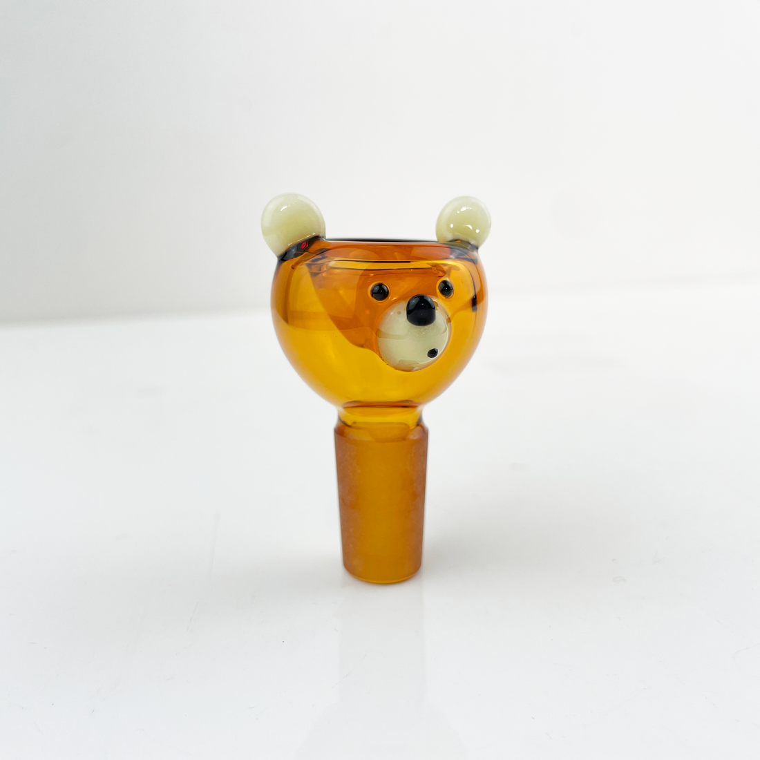 sugarmattys brown bear 14mm male slide for bongs bliss shop chicago