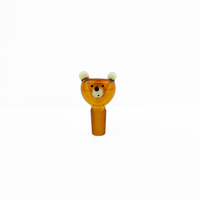 sugarmattys brown bear 14mm male slide for bongs bliss shop chicago