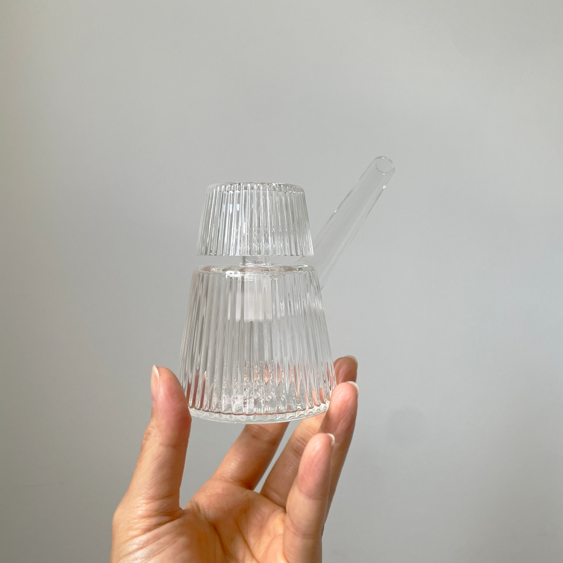 nwtn home deco bubbler in clear glass bliss shop chicago