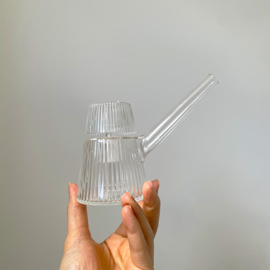 nwtn home deco bubbler in clear glass bliss shop chicago