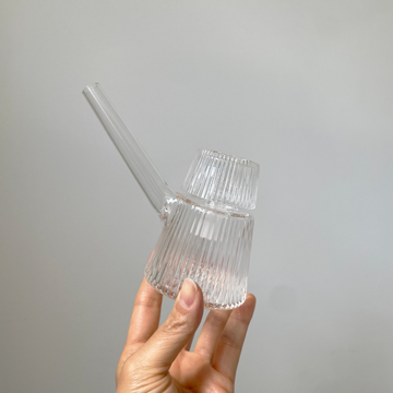 nwtn home deco bubbler in clear glass bliss shop chicago