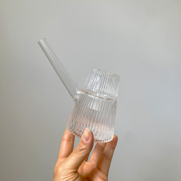 nwtn home deco bubbler in clear glass bliss shop chicago