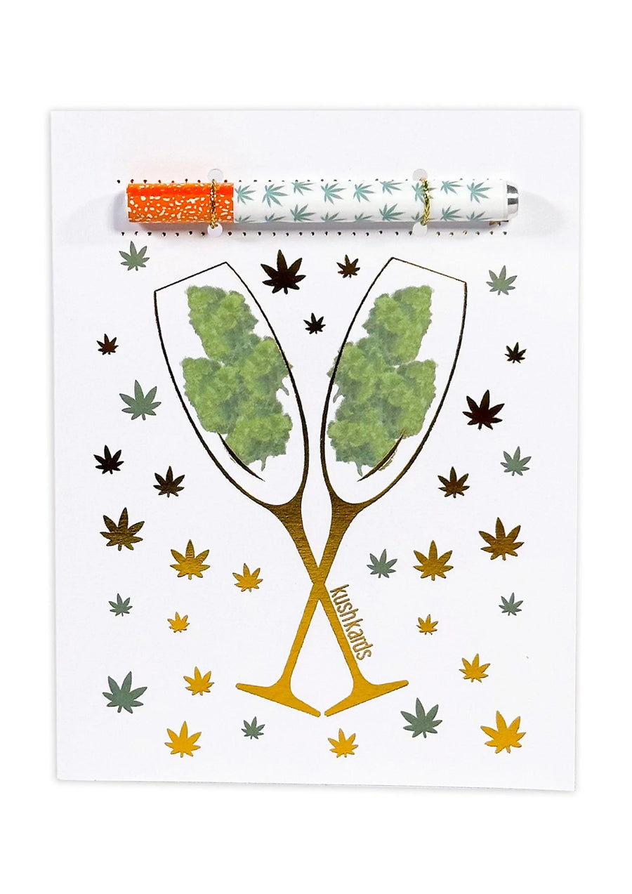 kush kards congrats champagne buds greeting card bliss shop chicago