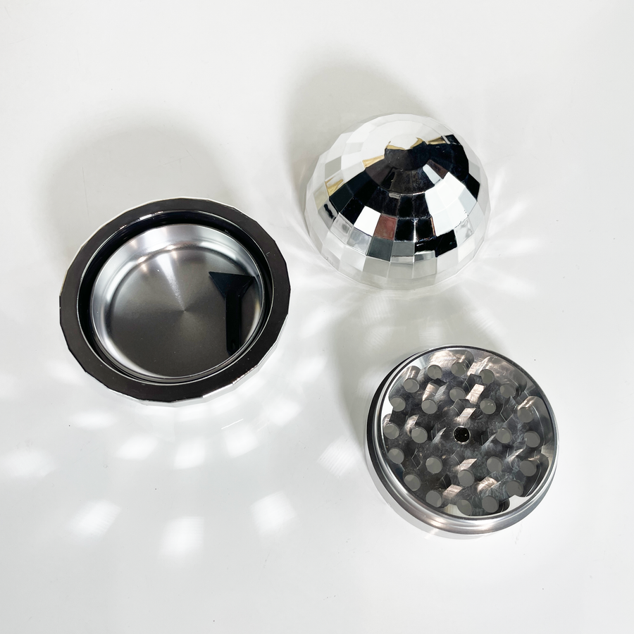 canna style disco ball grinder bliss shop chicago