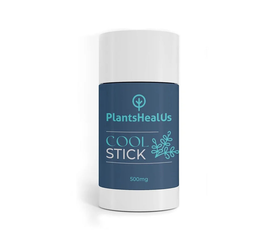 plants heal us 2.5oz hemp cool stick 500mg cbd roll on balm bliss shop chicago