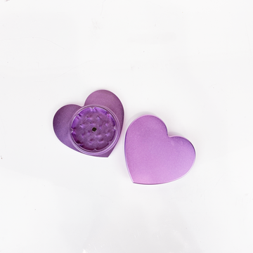 canna style purple heart 2 piece grinder bliss shop chicago