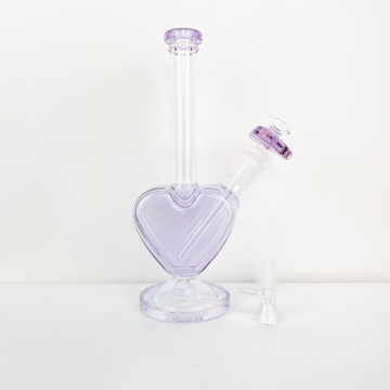 canna style lavender heart bong bliss shop chicago