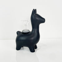 Art of smoke black ceramic alpaca bubbler bliss shop chicago