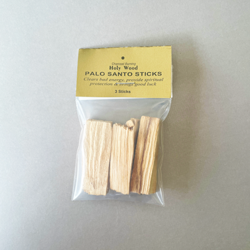 3 pack palo santo sticks 2 inches each bliss shop chicago
