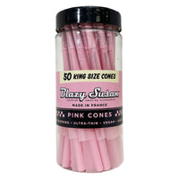 50 pack blazy susan pink king size pre roll cones bliss shop chicago