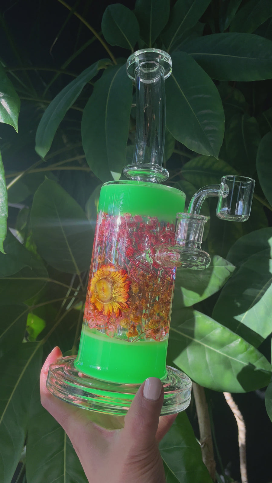 Always Summer Water Pipe - Glow-In-The-Dark