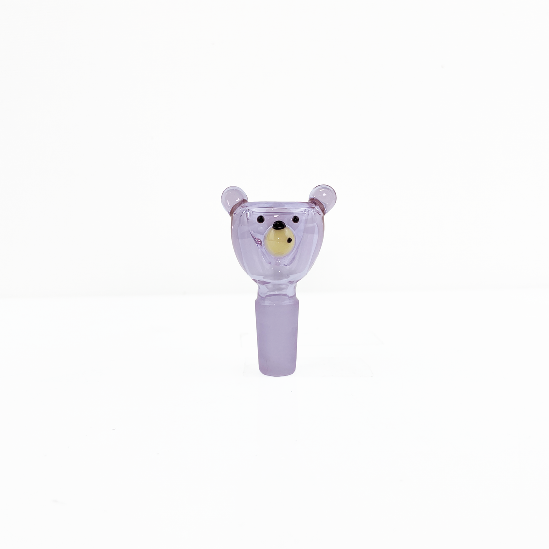 sugarmattys purple bear 14mm male slide for bongs bliss shop chicago