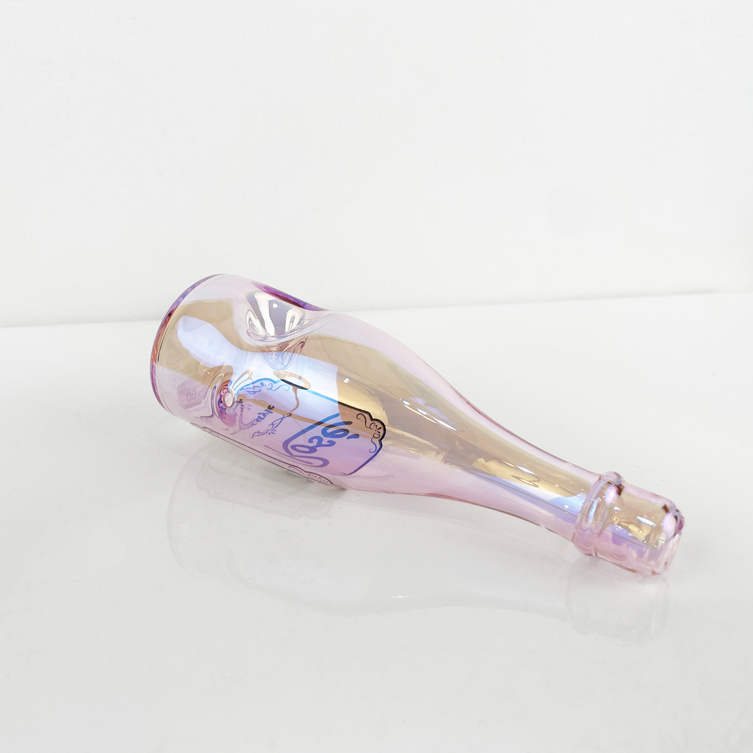 Cannastyle Rosé Wine Bottle Pipe bliss shop chicago