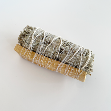 4 inch white sage and palo santo stick bundle bliss shop chicago