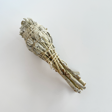 4 inch california white sage smudge stick torch style bliss shop chicago