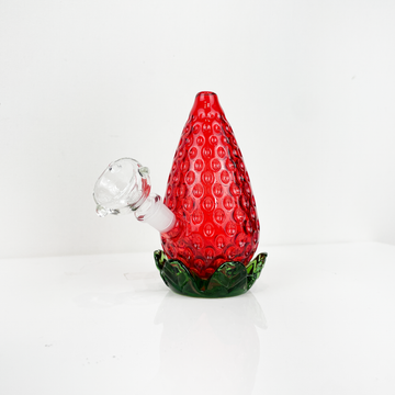 strawberry glass bubbler bliss shop chicago