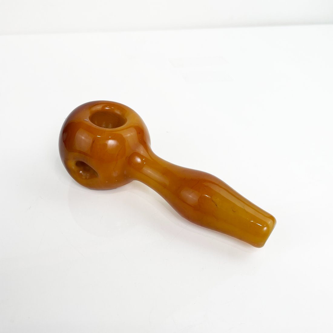 Amber gradient borosilicate hand pipe bliss shop chicago 