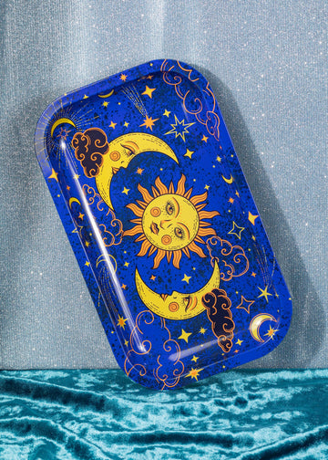 90's Celestial Rolling Tray