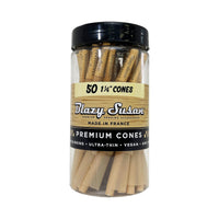50 pack Blazy susan 1.25 pre rolled cones in unbleached bliss shop chicago