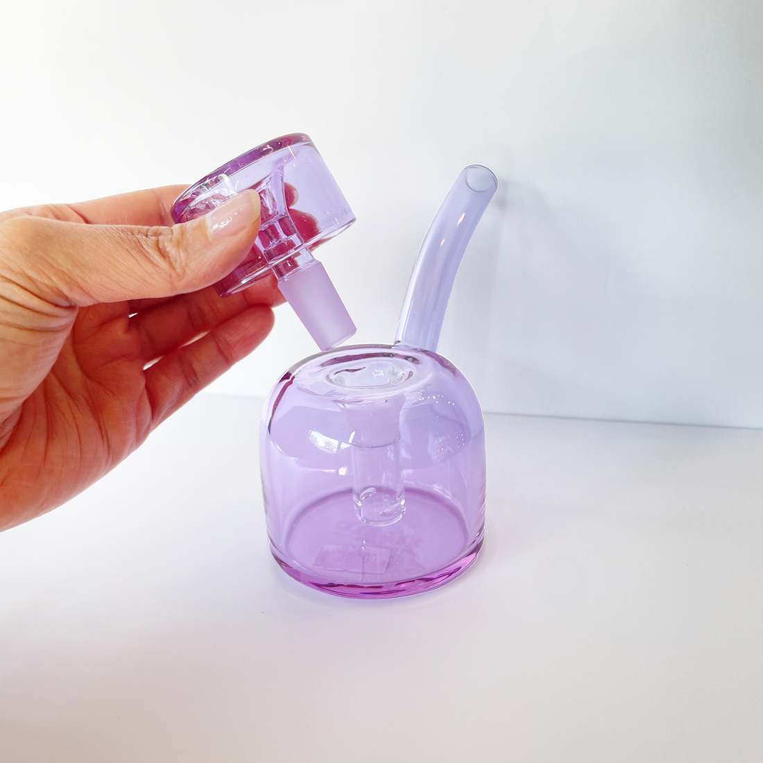 nwtn home vesper bubbler in orchid purple bliss shop chicago