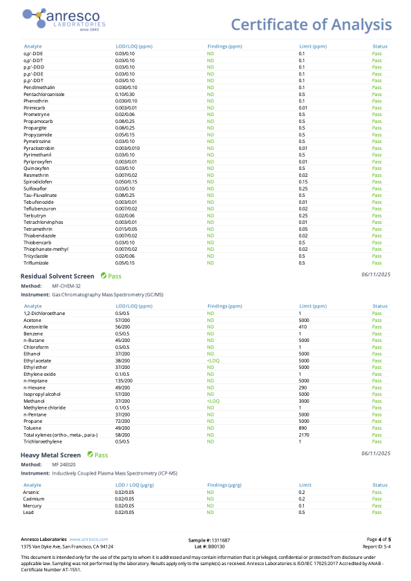 Blackberry CBD Gummies (THC-Free, Vegan) - 3 Sizes