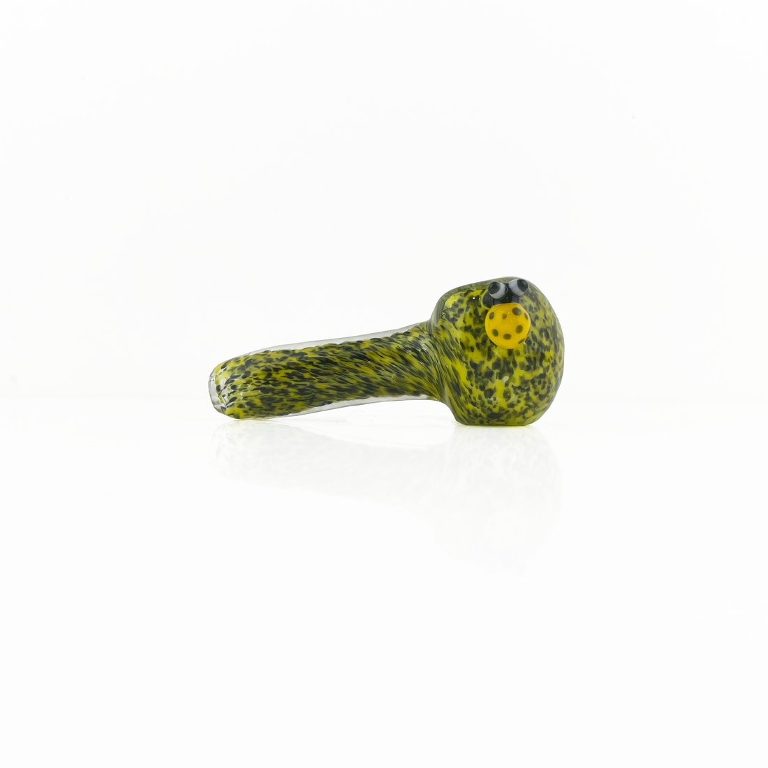 Yellow Frit Ladybug Pipe