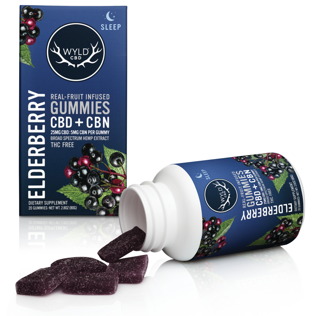 wyld elderberry cbd cbn gummies for sleep bliss shop chicago 