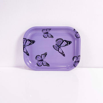 canna style mini butterfly rolling tray bliss shop chicago
